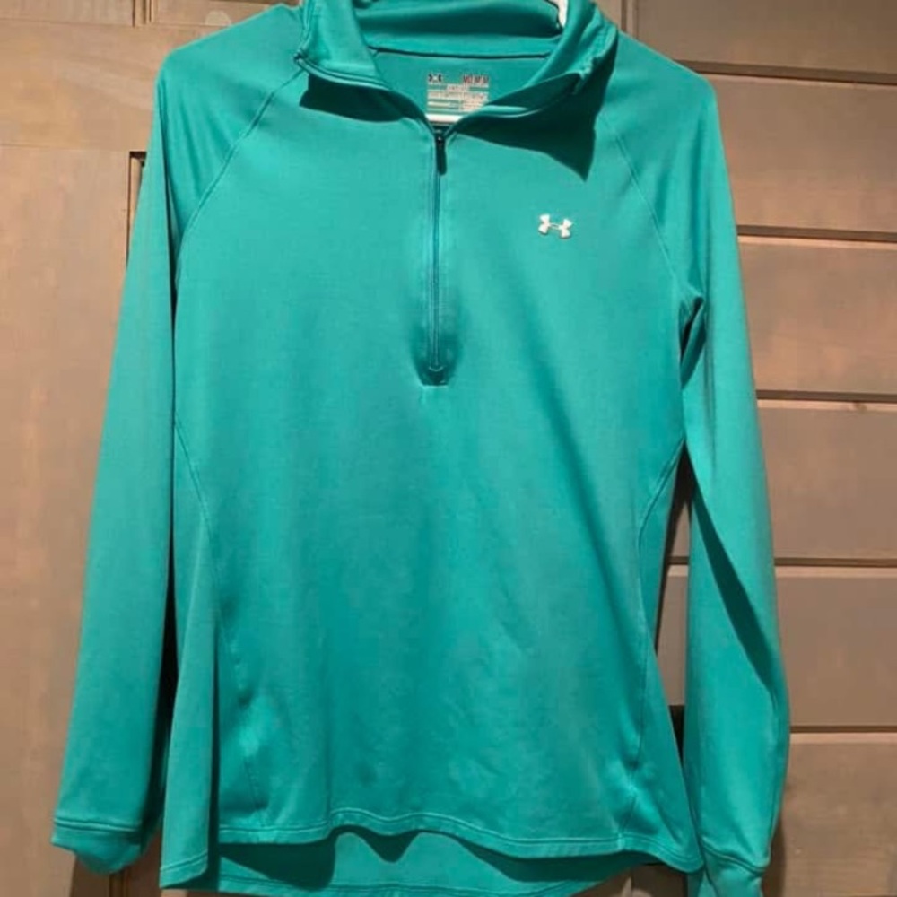 Under Armour Teal Long Sleeve Pullover